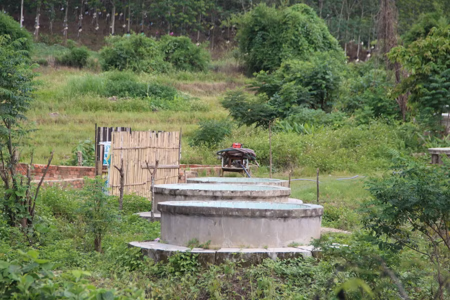 Tuy nhiên, dự án chỉ mới xây dựng được một phần thì chủ đầu tư bỏ dở dang.