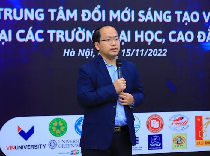 Ông Vũ Quốc Huy - Giám đốc Trung tâm ĐMSTQG phát biểu khai mạc Hội thảo.