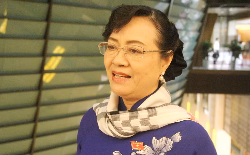 Đại biểu Quốc hội, nguyên Chủ tịch HĐND TP Hồ Chí Minh Nguyễn Thị Quyết Tâm