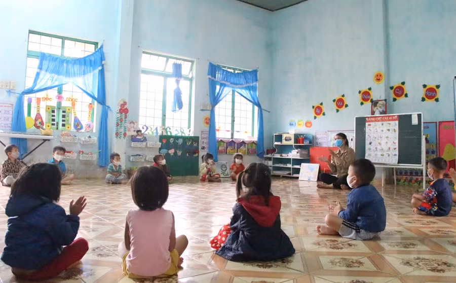 Gia Lai đảm bảo an toàn cho trẻ Mầm non khi đến trường. Ảnh minh hoạ.