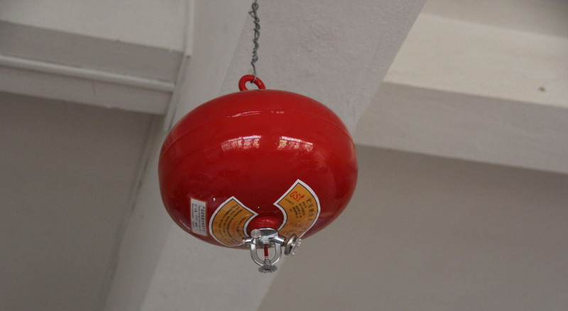 Túi khí phòng cháy, chữa cháy khu vực đựng bài thi