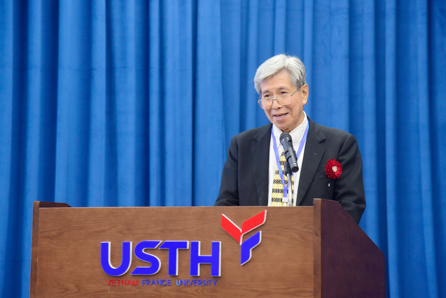 Ông Ninnat Olanvoravuth - Tổng thư ký Hiệp hội các trường đại học Đông Nam Á phát biểu tại hội thảo.