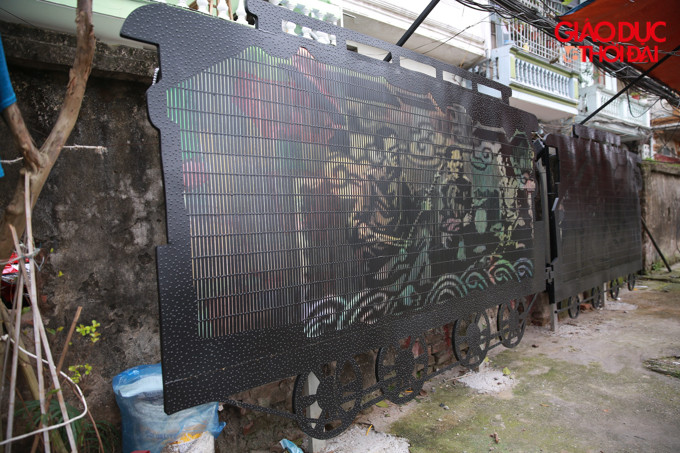 Hô "biến" bãi rác ven sông Hồng thành không gian nghệ thuật ảnh 11