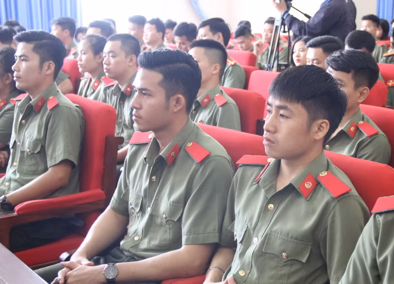 Học viên tham dự lễ khai giảng năm học 2019-2020