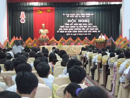 Xứng danh truyền thống hiếu học xứ Nghệ