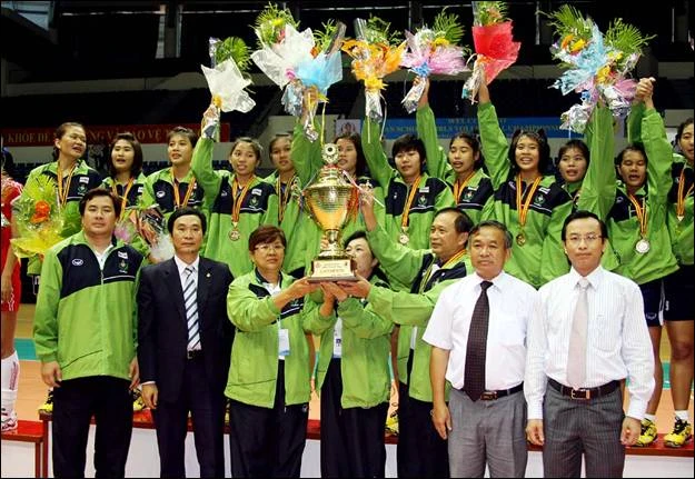 Bế mạc Giải bóng chuyền nữ HS châu Á năm 2011: Thái Lan giành chức vô địch