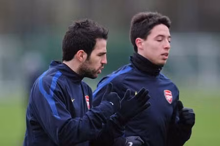 Arsenal điền tên Nasri và Fabregas cho trận play-off Champions League