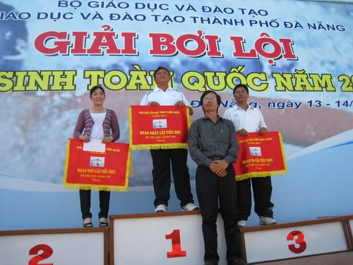 Kết thúc Giải bơi lội học sinh toàn quốc năm 2011