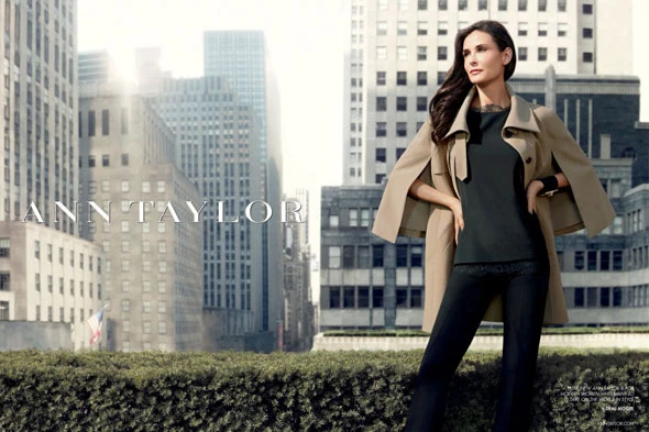 Demi Moore trở thành gương mặt mới của Ann Taylor