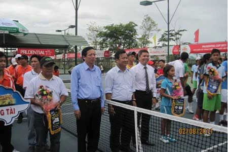 Khai mạc Giải quần vợt thanh thiếu niên xuất sắc toàn quốc – Prudential Cup 2011