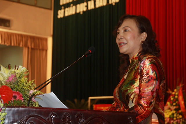 Thanh Hóa: Giáo dục thành tích cao tiếp tục khẳng định vị thế ảnh 1 Thứ trưởng Bộ GD&ĐT Nguyễn Thị Nghĩa: Thành tích đã đạt được không chỉ là niềm tự hào của riêng GD Thanh Hóa mà còn là của toàn thể nhân dân trong tỉnh, của toàn ngành GD trên cả nước.