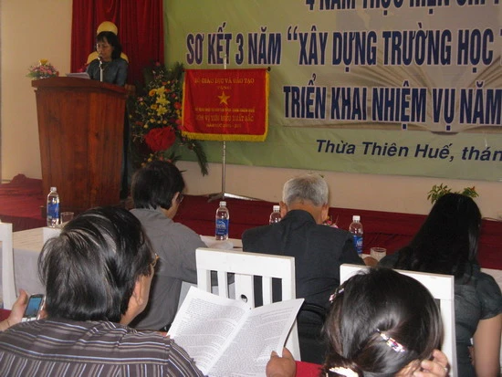 Thừa Thiên-Huế: Tổng kết năm học 2010-2011 và triển khai nhiệm vụ năm học 2011-2012