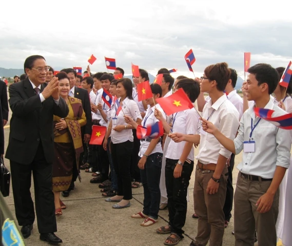 Tổng Bí thư, Chủ tịch nước CHDCND Lào thăm Đà Nẵng