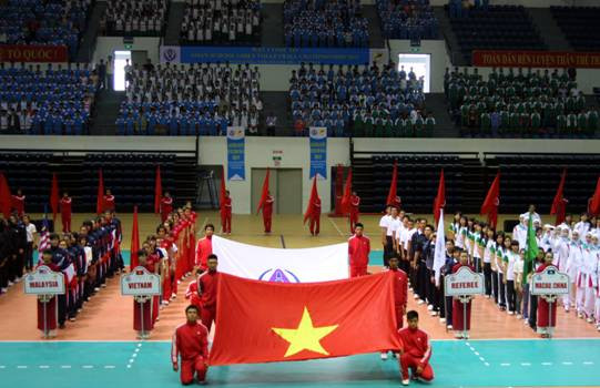 Quang cảnh lễ khai mạc Quang cảnh lễ khai mạc