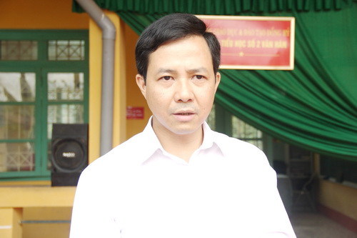 Ông Nguyễn Văn Hưng - Phó Giám đốc Sở GD&ĐT Thái Nguyên Ông Nguyễn Văn Hưng - Phó Giám đốc Sở GD&ĐT Thái Nguyên