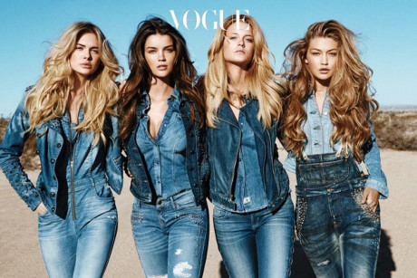 2017 rồi, mặc denim muốn sành là phải diện cả cây thế này! - Ảnh 1 2017 roi, mac denim muon sanh la phai dien ca cay the nay! - Anh 1