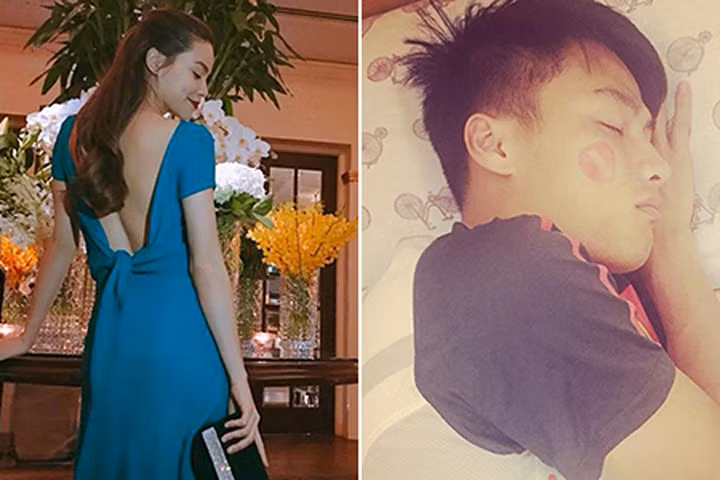 Hà Hồ gợi cảm đi hẹn hò, Mạc Hồng Quân bị vợ hôn trộm