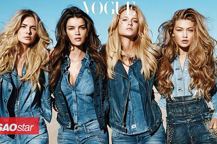 Mặc denim muốn sành là phải diện cả cây thế này!