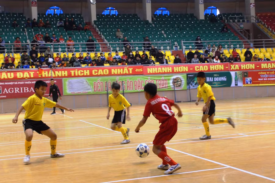 Khai mạc Giải Bóng đá Hội Khỏe Phù Đổng học sinh tiểu học lần thứ X năm 2021 được diễn ra tháng 1/2021.