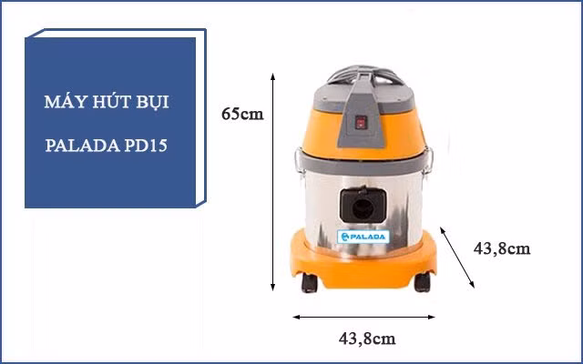 Máy hút bụi công nghiệp cỡ nhỏ