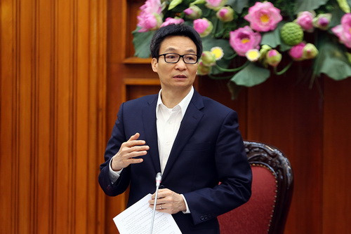 Phó Thủ tướng Vũ Đức Đam "nhắc nhở" ngành giáo dục phải coi trọng hơn nữa, thực hiện nghiêm túc công tác dạy người, giáo dục đạo đức, nếp sống cho học sinh. Ảnh: VGP Phó Thủ tướng Vũ Đức Đam "nhắc nhở" ngành giáo dục phải coi trọng hơn nữa, thực hiện nghiêm túc công tác dạy người, giáo dục đạo đức, nếp sống cho học sinh. Ảnh: VGP