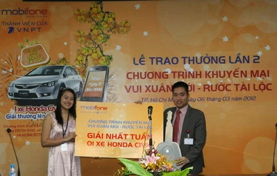 Mobifone đi tìm chủ nhân may mắn của chiếc Civic thứ 8