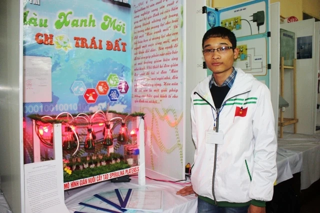 Em mong mang đến màu xanh mới cho trái đất