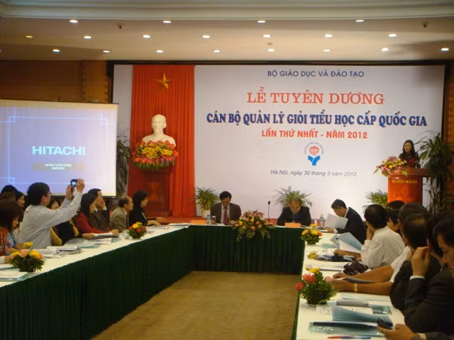 Quang cảnh Lễ tuyên dương