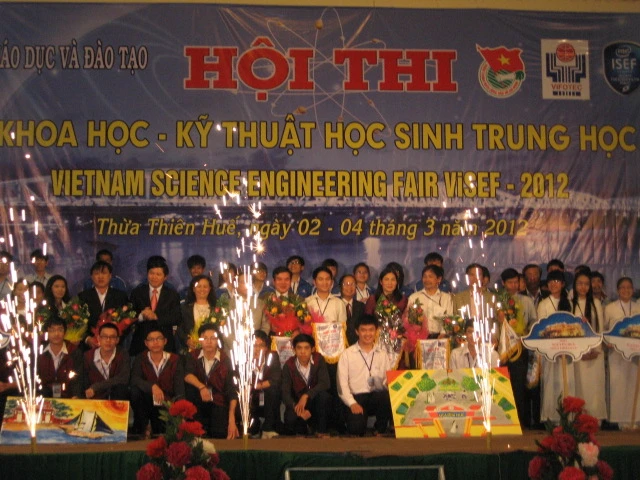 Khai mạc hội thi khoa học kỹ thuật VISEF quốc gia 2012