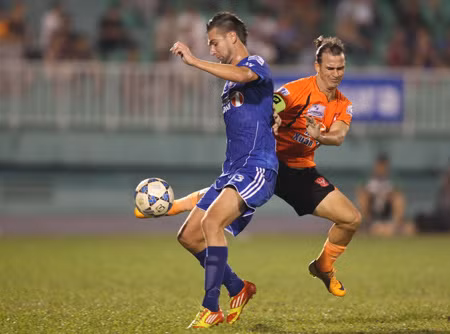 Gục ngã trước B. Bình Dương, Sài Gòn FC thua trận thứ 2 liên tiếp