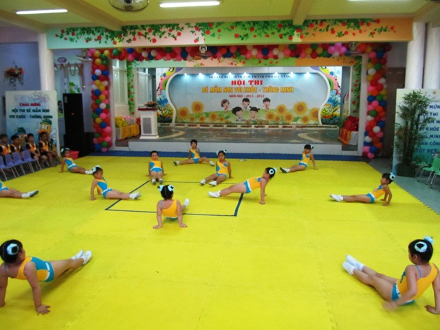 Một tiết mục tại Hội thi