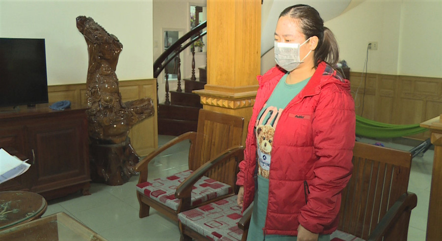 Đối tượng Nguyễn Thị Thùy Dung (28 tuổi), người cầm đầu đường dây số đề khủng. (Ảnh: SĐ).