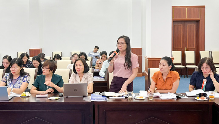 Tham luận của các địa phương tại Hội thảo công bố kết quả thử nghiệm. Tham luận của các địa phương tại Hội thảo công bố kết quả thử nghiệm.