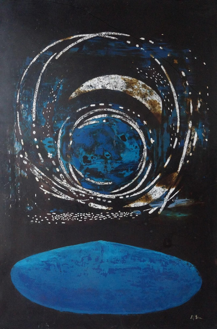 Tác phẩm “Trừu tượng” của Họa sĩ Lý Trực Sơn Tác phẩm “Trừu tượng” của Họa sĩ Lý Trực Sơn