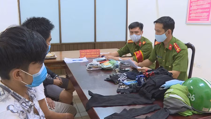 Cơ quan điều tra lấy lời khai các "siêu trộm"