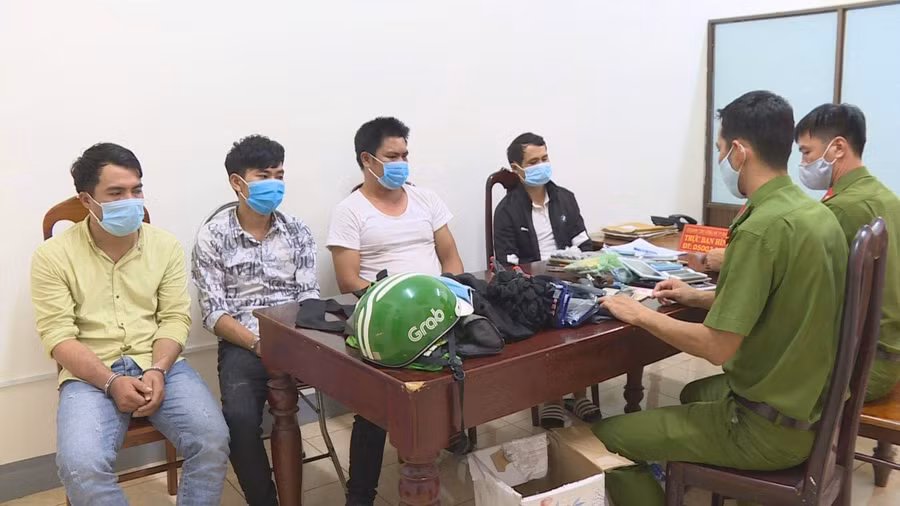 Các đối tượng gây ra hơn 50 vụ trộm cắp tài sản bị "sa lưới"