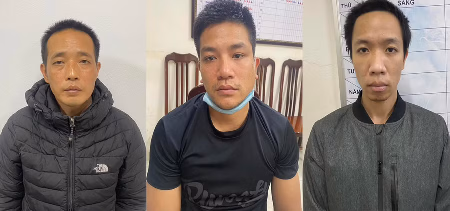 Các đối tượng có liên quan đến vụ án.