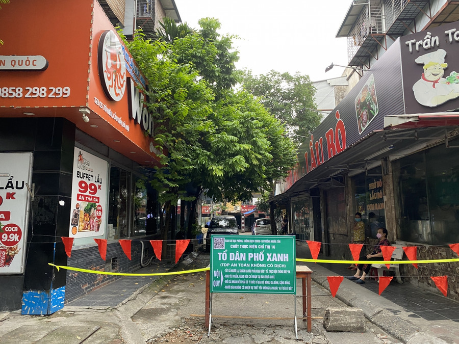 Đây là mô hình &quot; Tổ dân phố xanh&quot; quy mô cấp phường đầu tiên ở Hà Nội.