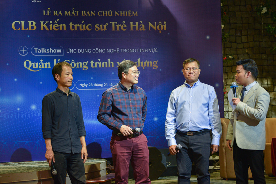 Talkshow “Ứng dụng công nghệ trong lĩnh vực quản lý công trình xây dựng” đưa ra những vấn đề, phương pháp ứng dụng công nghệ mới nhất về quản lý. Talkshow “Ứng dụng công nghệ trong lĩnh vực quản lý công trình xây dựng” đưa ra những vấn đề, phương pháp ứng dụng công nghệ mới nhất về quản lý.