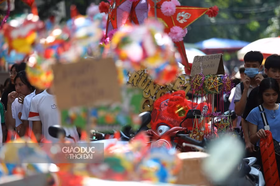 Những tấm biển bất ngờ trên "phố Trung thu" Hàng Mã ảnh 4