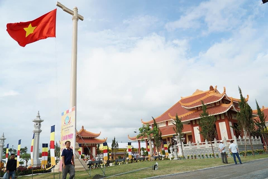 Tuy mới hoàn thành giai đoạn 1 nhưng Thiền viện Trúc Lâm Phú Yên đã rất khang trang, bề thế.