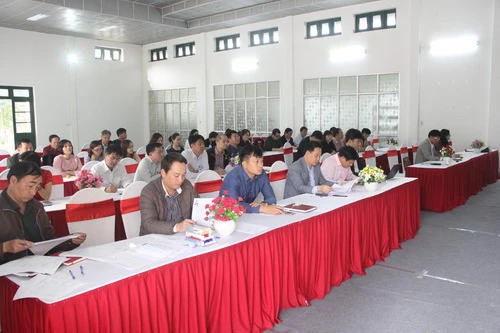 Các học viên tham dự tập huấn