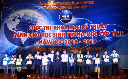 Các dự án của học sinh đoạt giải