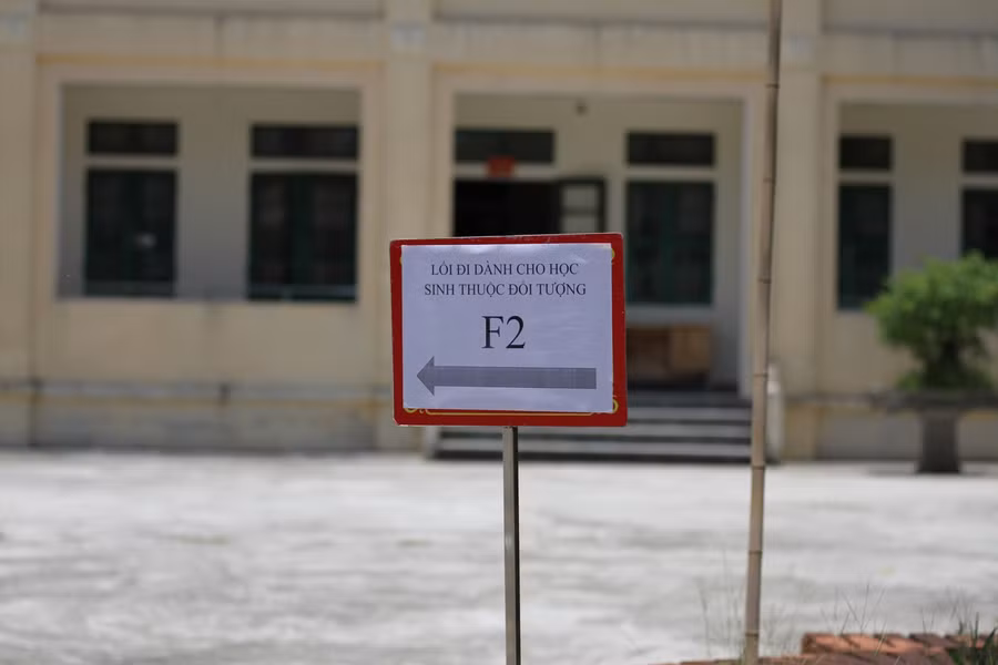 Các thí sinh thuộc các trường hợp sẽ được bố trí tại các phòng thi riêng đảm bảo quy định phòng chống dịch.