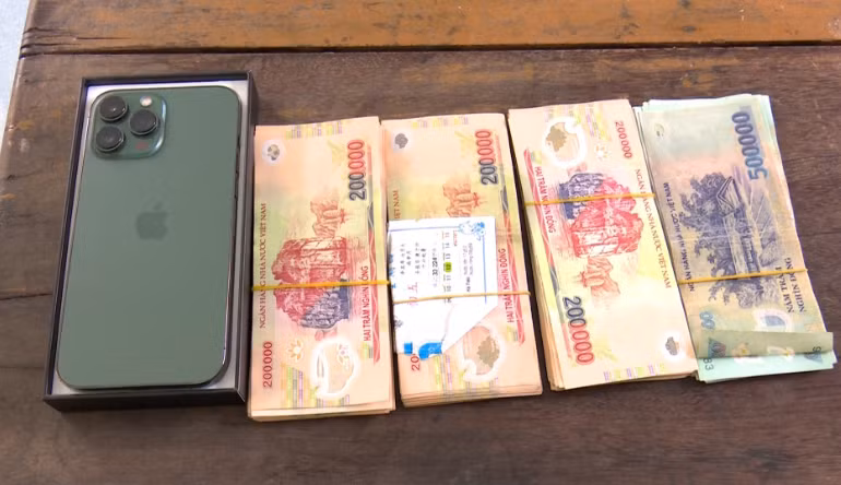 Tang vật của vụ án.