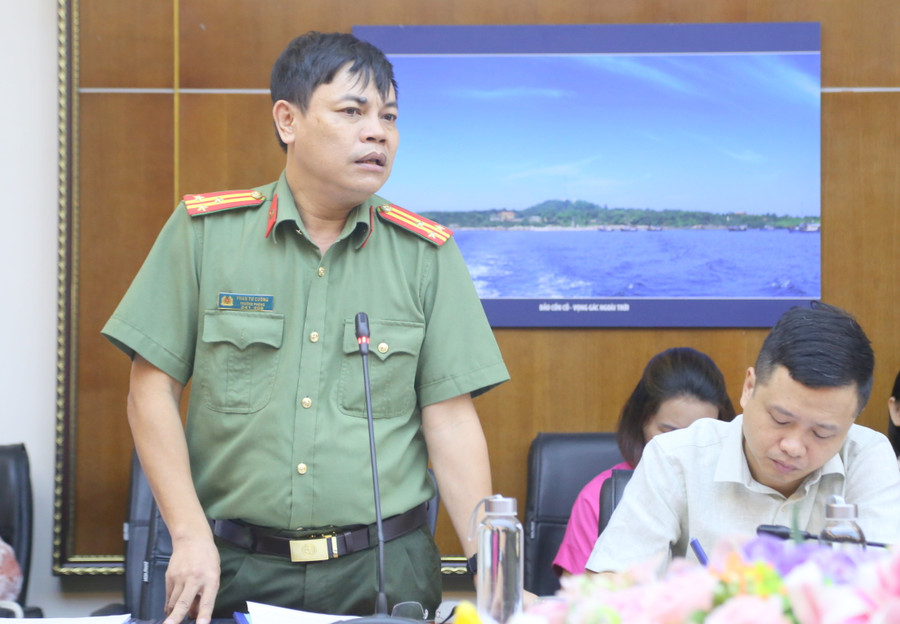 Thượng tá Phan Tư Cường cho biết, Công an tỉnh sẽ xây dựng kế hoạch, phương án đảm bảo an ninh, an toàn cho kỳ thi.