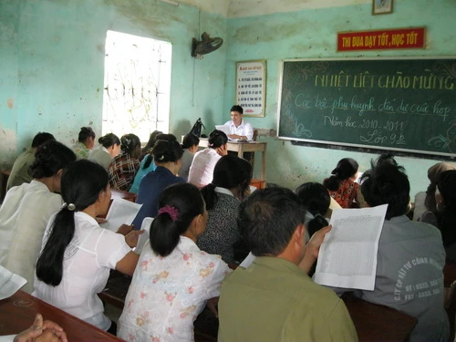 Lạm thu đầu năm học