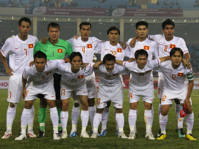 Đội tuyển Việt Nam vẫn giữ nguyên vị trí trên bảng xếp hạng