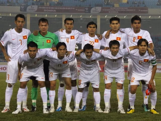 Đội tuyển Việt Nam vẫn giữ nguyên vị trí trên bảng xếp hạng
