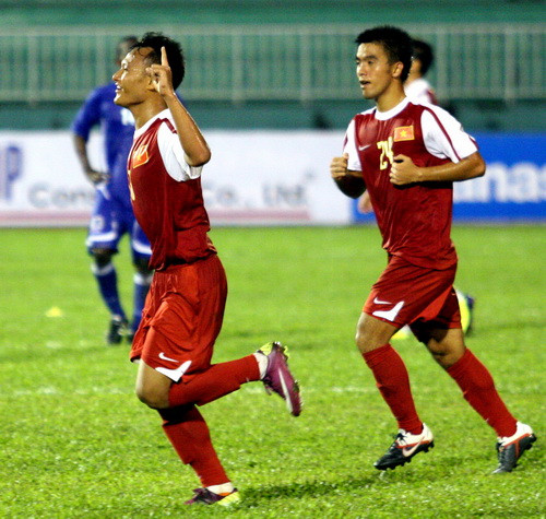 Trọng Hoàng thi đấu vô cùng hiệu quả